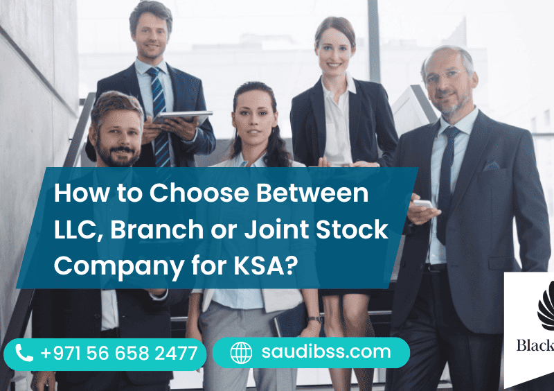 How to Choose Between LLC, Branch, or Joint Stock Company for KSA
