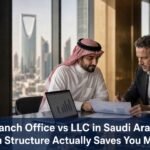 branch office vs LLC Saudi Arabia