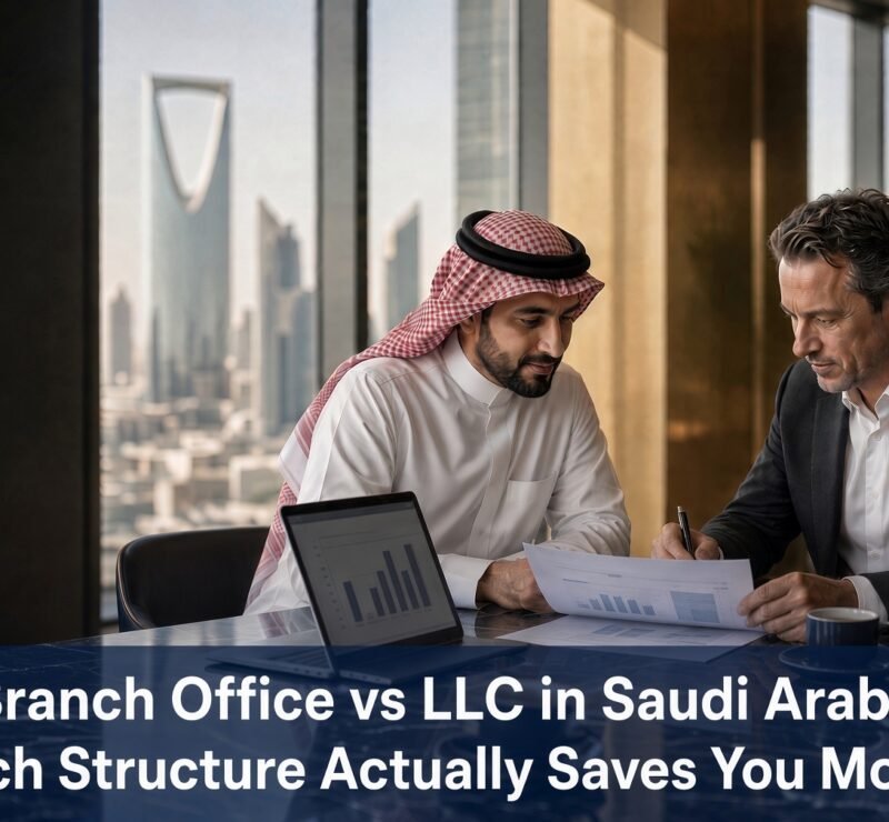 branch office vs LLC Saudi Arabia